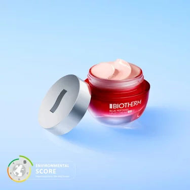 Pot de creme Blue Peptides et Score PIL