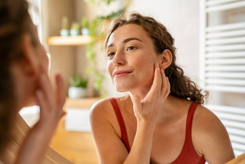 Dry skin in winter