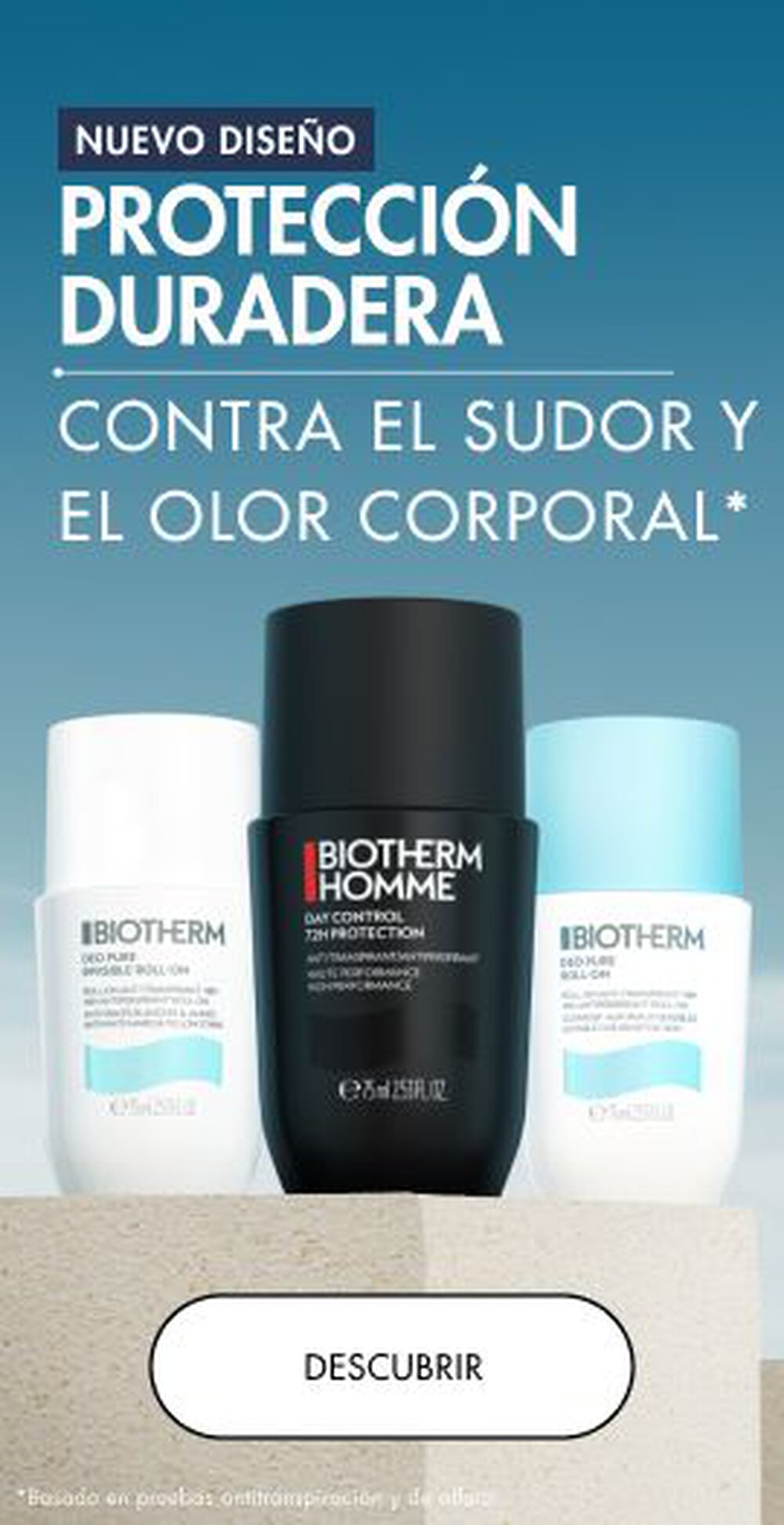 woman holding a phone showing the bioscan service