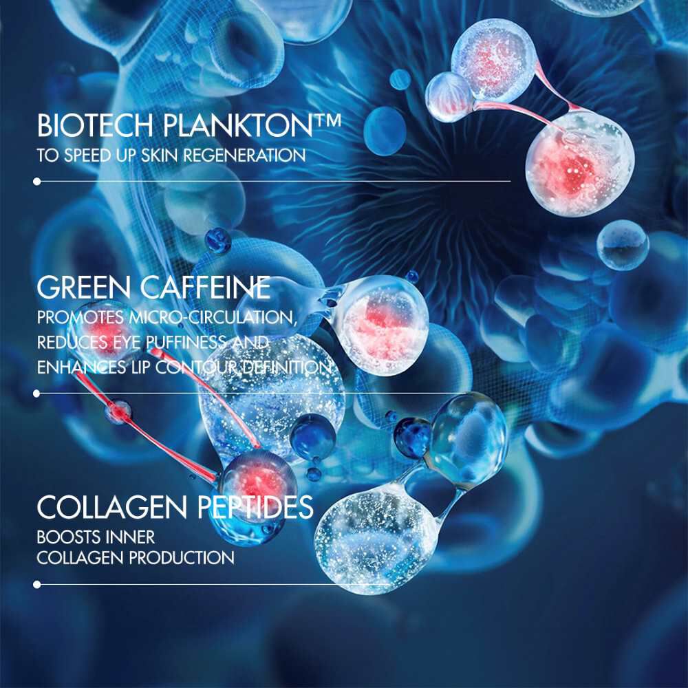 Balsamo Blue Peptides para Contorno de Ojos y Labios