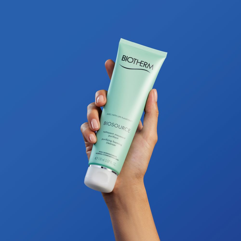 BIOSOURCE Exfoliant nettoyant moussant